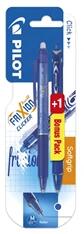 Pilot Frixion Clicker 1db-os kék radírozható rollertoll + Acroball kék golyóstoll (BLRT-FR5-L+BAB-15F-L-BT) - officedepot