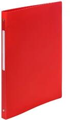 Exacompta Opaque A4 4 gyűrűs 20 mm gerinccel PP piros gyűrűskönyv (P2130-0280) - officedepot