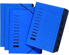PAGNA A4 7 rekeszes A-Z kék rendezőmappa (P2408102) - officedepot