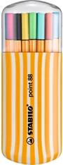 STABILO Point 88 Zebrui 20db-os vegyes színű tűfilc készlet (8820-02) - officedepot