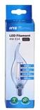 Iris Lighting Filament Bulb Longtip E14 FLCT35 4W/3000K/360lm aranyszínű gyertya LED fényforrás (ILBLE14FLCT354W3000K) - officedepot