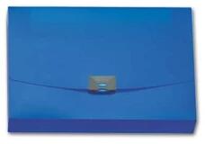 Office Depot kapcsos áttetsző kék irattáska (1434617) - officedepot