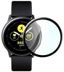 BESTSUIT okosóra fólia - Samsung Galaxy Watch Active 2 - kijelzővédő fólia, fekete kerettel (44 mm) - graffistore
