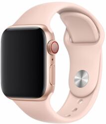Okosóra szilikon szíj - Apple Watch Series 1/2/3/4 (42mm-44mm) - DEVIA pink szilikon szíj - graffistore