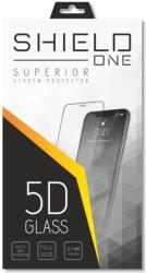 Apple SE3 2022 Üvegfólia- ShieldOne 5D fekete keretes kijelzővédő üvegfólia - graffistore