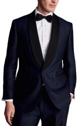 Charles Tyrwhitt Shawl Lapel Tuxedo Jacket - Dark Navy - Slim fit | 48 | Rövidített