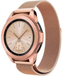 Okosóra szíj - Samsung Galaxy Watch 42 mm - TECH-PROTECT Milaneseband - mágneses arany fémszíj (20 mm szíj szélesség) - graffistore