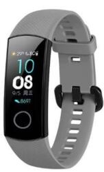  Okosóra szilikon szíj - Honor Band 4 / 5 - TACTICAL szürke szilikon szíj - graffistore