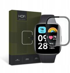 Xiaomi Redmi Watch 3 Active - okosóra flexi üvegfólia fekete kerettel - graffistore