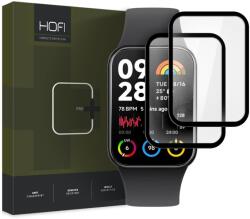  Okosóra fólia - Xiaomi Mi Band 8 Pro fólia - HOFI Glass Pro+ fólia fekete kerettel (2 db) - graffistore