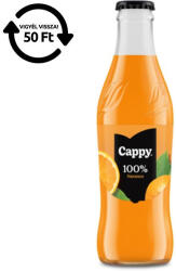 Cappy Gyümölcslé CAPPY Narancs 100% üveges 0, 25L DRS (1932902) - papir-bolt