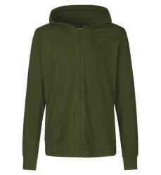 Neutral Hanorac ușor cu fermoar din bumbac organic Fairtrade - Military | XS (NE-O62301-1000211956)