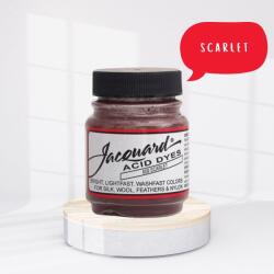 Jacquard Acid dye - 609 Scarlet - skarlátpiros textil festék