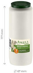 Angela olajmécses 7 napos betét 15 db/csomag