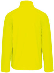 Kariban Férfi 3 rétegű softshell dzseki, Kariban KA401, Fluorescent Yellow-S (ka401fye-s)