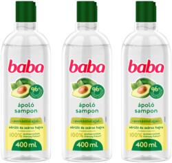 Baba Sampon Avokádóolajjal Sérült és Száraz Hajra 3x400ml