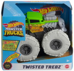 Mattel Hot Wheels Monster Truck Masinuta Twister Tredz Bone Shaker Scara 1: 43 (MTGVK37_GVK38) - etoys