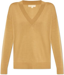Michael Kors Tricotat Merino Vnk Butn Slv Swtr MT460YB4VR 211 dark camel