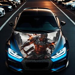 AVEX Folie Capota Auto "Hood Art" rezistenta la exterior, marime M (165 x 120cm) - Cod: AVX-CAPOTA-008M