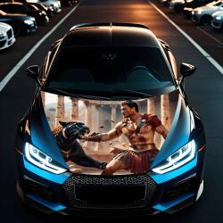 AVEX Folie Capota Auto "Hood Art" rezistenta la exterior, marime M (165 x 120cm) - Cod: AVX-CAPOTA-015M