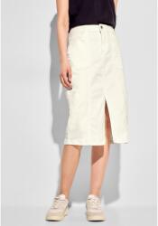 Street One OTLT Szoknya - Denim-Skirt, midi, hw, ecru 2405