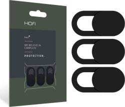 Hofi Protectie universala HOFI Slim Pro Webcam Cover, Negru, Set 3 bucati