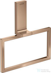 Hansgrohe AXOR UNIVERSAL RECTANGULAR törölközőtartó gyűrű, polírozott vörös arany hatású 42623300 (42623300)