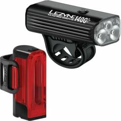 Lezyne Macro Drive 1400+/Strip Pro 400 Pair Satin (1-LED-4P-V1737)