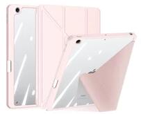 Dux Ducis GP-140780 iPad 10.9 (2022) rózsaszín bőr hatású oldalra nyíló tok (GP-140780)