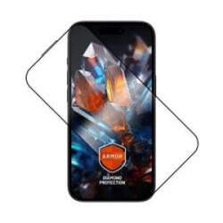 FIXED Armor Full Cover 2, 5D Apple iPhone 15 Pro kijelzővédő fekete kerettel (FIXGA-1202-BK)