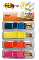 Post-it 683-4ABX 12×43mm 4×35db színes jelölőcímke (7100019101) - officedepot