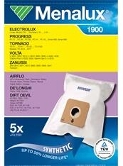 Menalux 1900 5 db szintetikus porzsák+1 mikroszűrő (1900) - officedepot