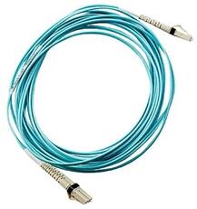 HP HPE AJ833A LC to LC Multi-mode OM3 2-Fiber 0.5m 1-Pack Fiber Optic Cable (AJ833A) - officedepot