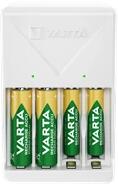 VARTA 57657101451 Plug töltő + 4db AA 2100 mAh akkumulátor (57657101451) - officedepot