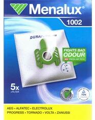 Menalux 1002 5 db szintetikus porzsák+1 mikroszűrő (1002) - officedepot