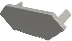 GLP AL12-GLC1-AS-EC led profil végzáró (AL12-GLC1-AS-EC)