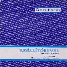  B. 10-70/V/2/S A5 50x2 álló szállítólevél nyomtatvány (B.10-70/V/2/S) - officedepot