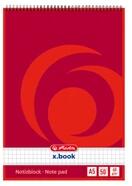 Herlitz A5 50 lap kockás spirálblokk (00110536) - officedepot