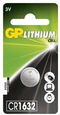 GP Batteries GP CR1632 Lithium gombelem 1db/bliszter (B15951) - officedepot