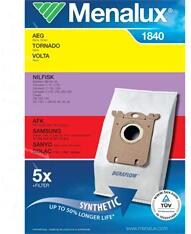 Menalux 1840 5 db szintetikus porzsák+1 mikroszűrő (1840) - officedepot