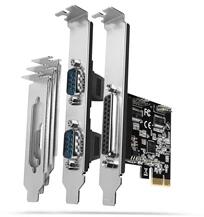 AXAGON PCEA-PSN 1 db párhuzamos portos 2 db soros portos 1 sávos PCI-Express kártya (PCEA-PSN) - officedepot