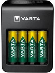 VARTA 57687101441 LCD Plug Charger/4db AA 2100mAh akku/akku töltő (57687101441) - officedepot