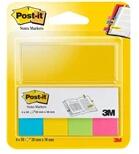 Post-it 670-4U 20×38mm 4×50db színes jelölőlap (7100191580) - officedepot