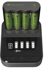 Gp Batteries GP Pro P461 akkumulátor töltő, dokkoló + 4×AA GP ReCyko 2700mAh akkumulátor (B54467D) - officedepot