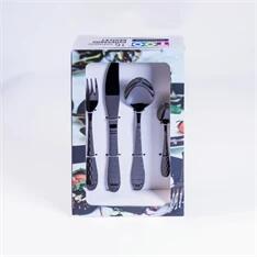 TOO KT-479 B Honey fekete 16 db-os evőeszköz készlet (KT-479 BLACK)