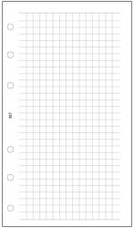 SATURNUS Kalendart Saturnus S327/F négyzethálós jegyzetlap gyűrűs naptár kiegészítő (25SS327-FEH) - officedepot
