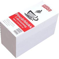 Office Depot 6, 5 x 14 x 3 cm 3 db/cs pincérblokk (9503-01) - officedepot