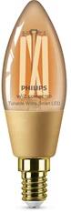 Philips 929003017721 Smart WIZ E14, 4, 9/40W hideg/meleg fehér retro gyertya okosizzó (00218567) - officedepot