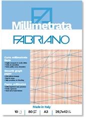 Fedrigoni A3 80g 10lapos milliméterpapír tömb (19100664) - officedepot