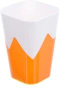 TOO KT-148-O 600ml-es duplafalú, négyzetes műanyag pohár (KT-148-O)